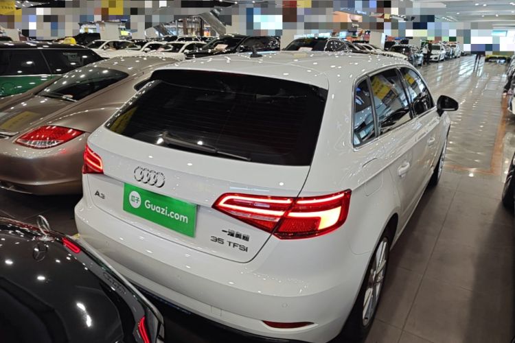 Used Audi A3 2020 Sportback 35 TFSI Ambition China VI Rear Right 45 Deg