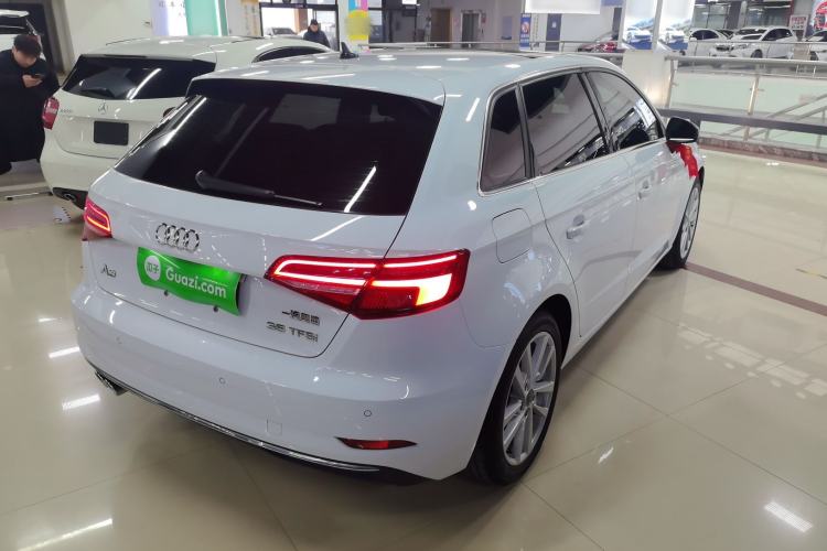 Used Audi A3 2020 Restyled Sportback 35 TFSI Entry-Level China VI Emission Standard Rear Right 45 Deg