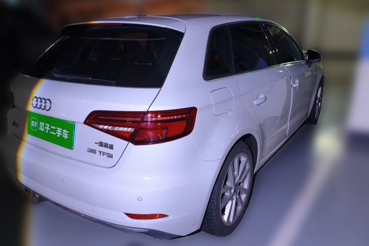 Used Audi A3 2020 Sportback 35 TFSI Ambition China VI Rear Right 45 Deg