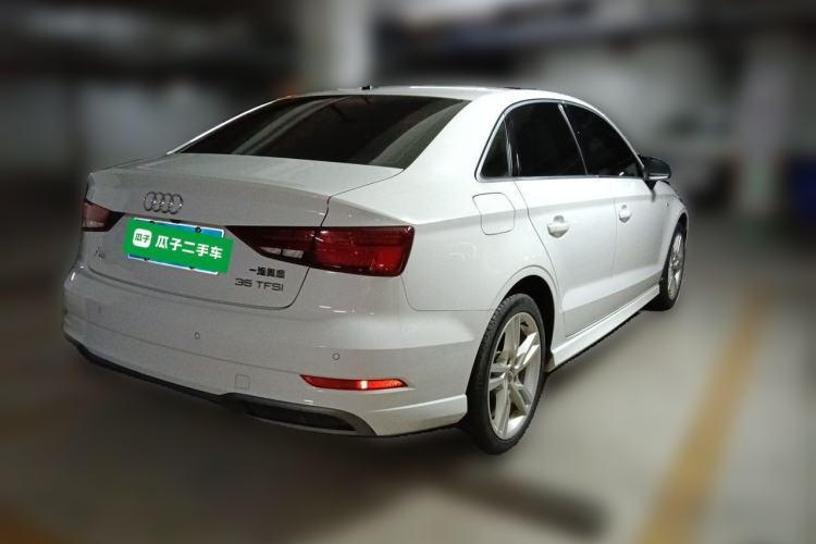 Used Audi A3 2020 Limousine 35 TFSI Fashion Edition China VI Emission Standard Rear Right 45 Deg
