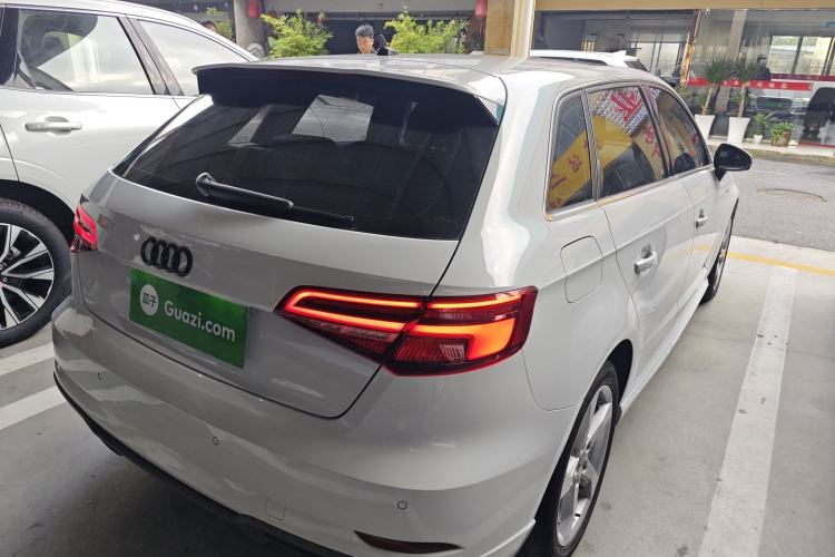 Used Audi A3 2020 Sportback 35 TFSI Fashion Edition China VI Emission Standard Rear Right 45 Deg