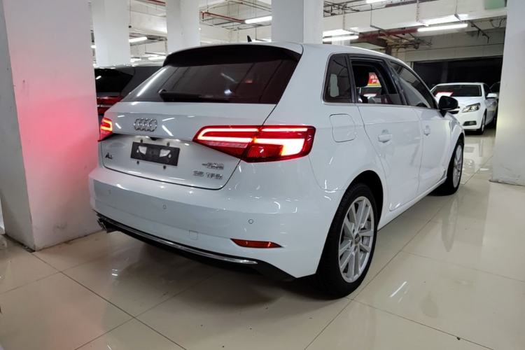 Used Audi A3 2020 Sportback 35 TFSI Ambition China VI Rear Right 45 Deg