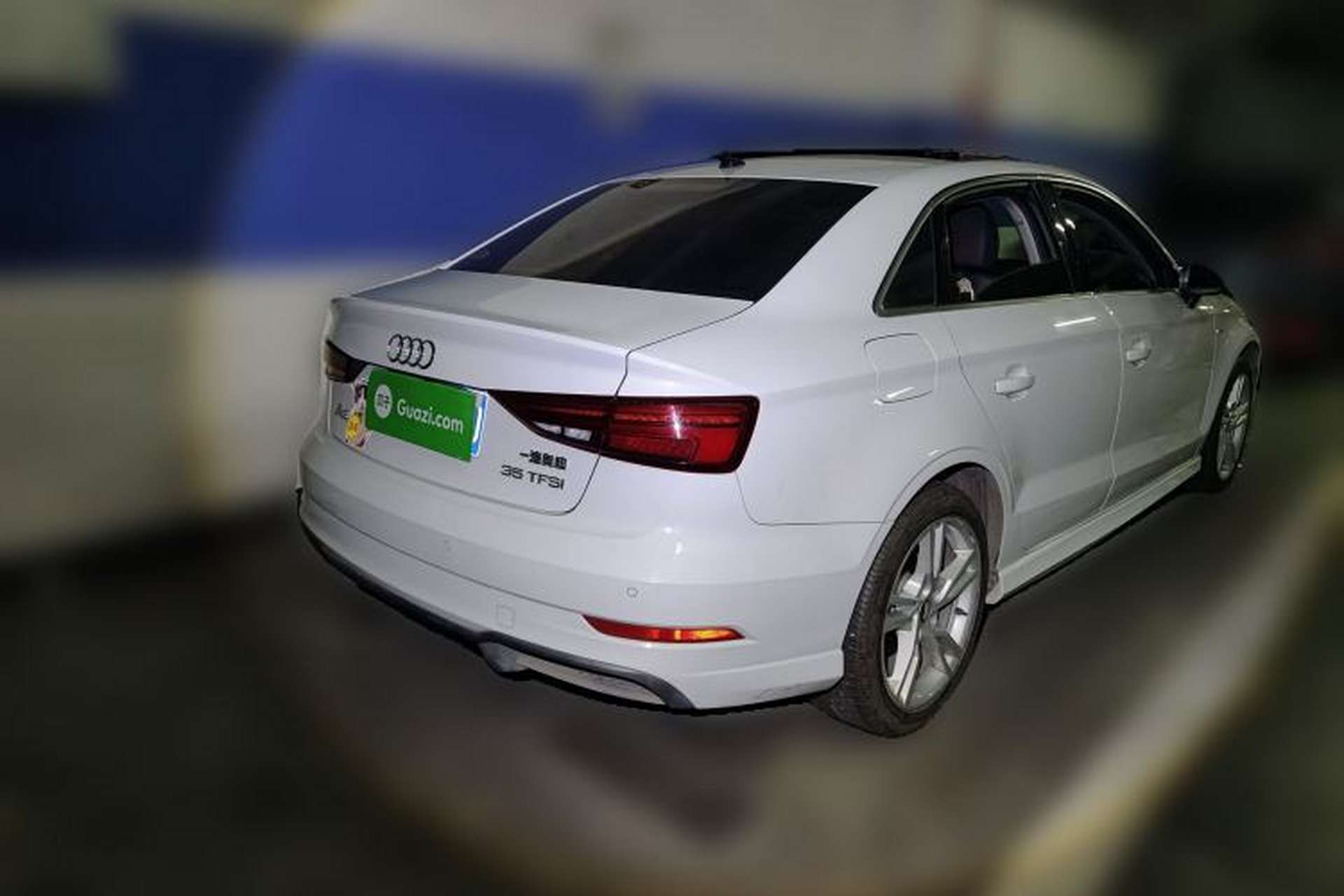 Used Audi A3 2020 Limousine 35 TFSI Fashion Edition China VI Emission Standard Rear Right 45 Deg