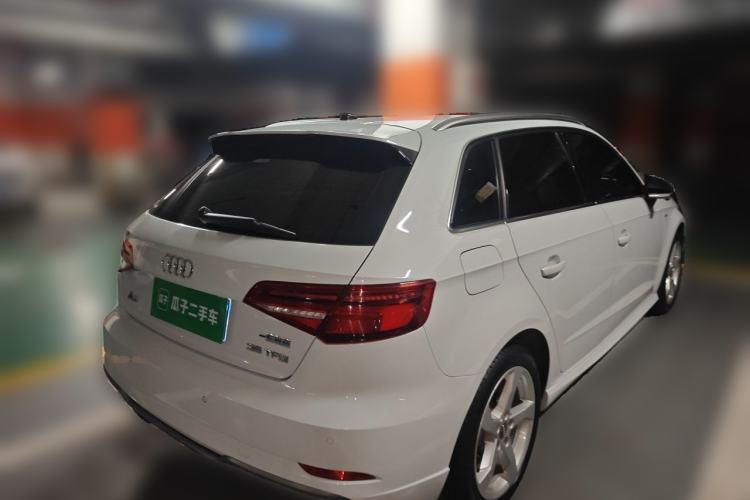 Used Audi A3 2020 Sportback 35 TFSI Fashion Edition China VI Emission Standard Rear Right 45 Deg