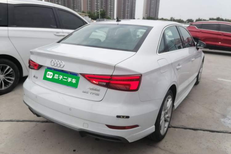 Used Audi A3 2020 Limousine 35 TFSI Fashion Edition China VI Emission Standard Rear Right 45 Deg