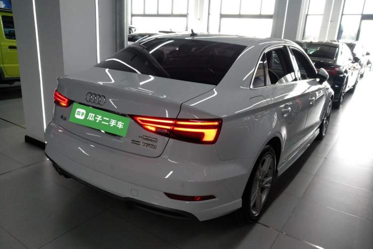 Used Audi A3 2020 Limousine 35 TFSI Fashion Edition China VI Emission Standard Rear Right 45 Deg