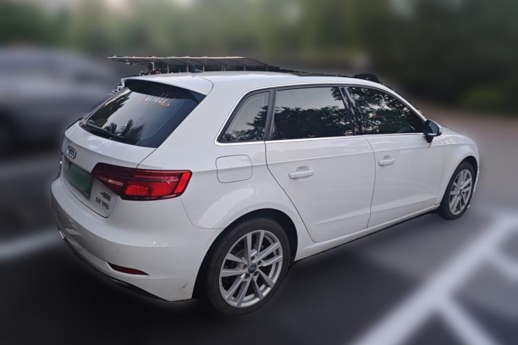 Used Audi A3 2020 Restyled Sportback 35 TFSI Entry-Level China VI Emission Standard Rear Right 45 Deg