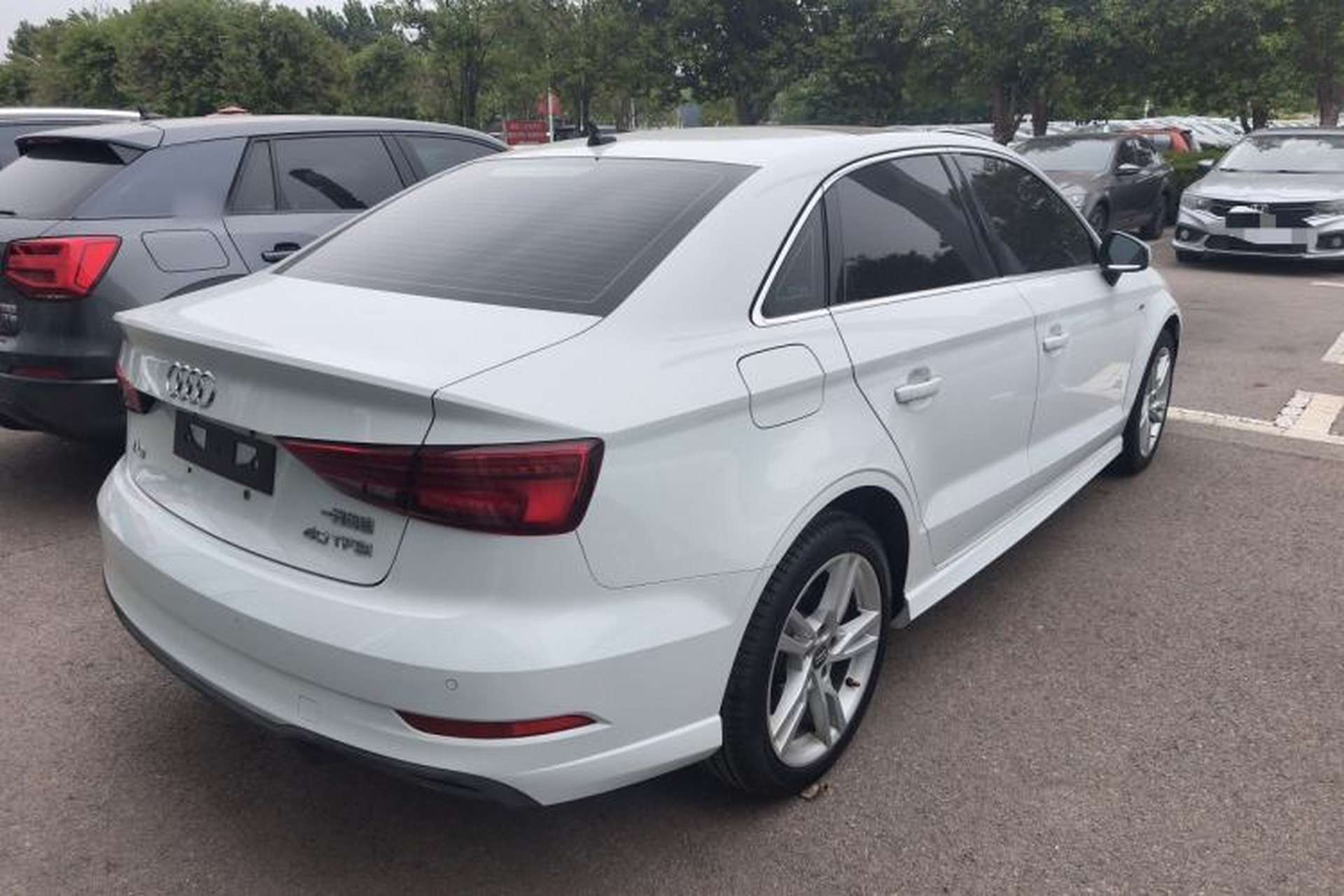 Used Audi A3 2020 Limousine 35 TFSI Fashion Edition China VI Emission Standard Rear Right 45 Deg