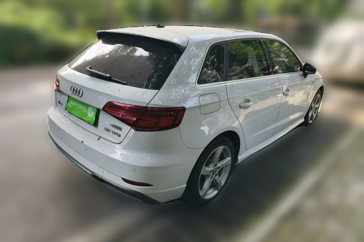 Used Audi A3 2020 Sportback 35 TFSI Fashion Edition China VI Emission Standard Rear Right 45 Deg