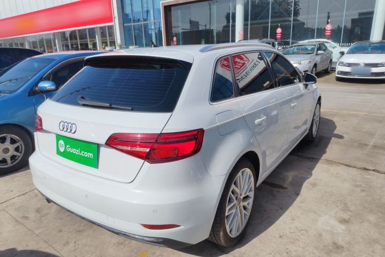 Used Audi A3 2020 Sportback 35 TFSI Style Edition China VI Emission Standard Rear Right 45 Deg