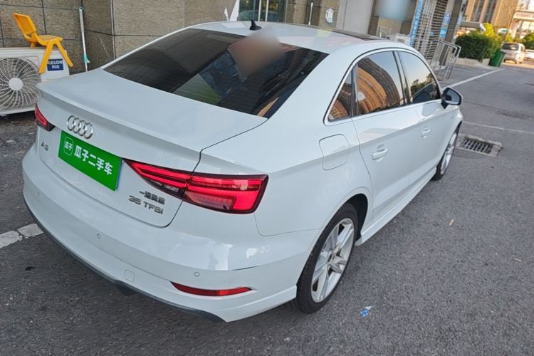 Used Audi A3 2020 Limousine 35 TFSI Fashion Edition China VI Emission Standard Rear Right 45 Deg