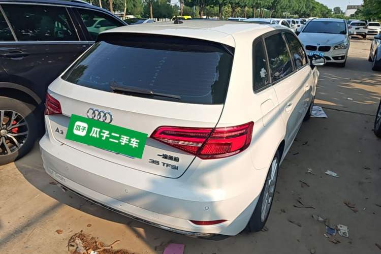 Used Audi A3 2020 Restyled Sportback 35 TFSI Entry-Level China VI Emission Standard Rear Right 45 Deg
