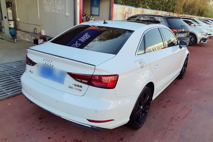 Used Audi A3 2020 Limousine 35 TFSI Style Edition China VI Emission Standard Rear Right 45 Deg