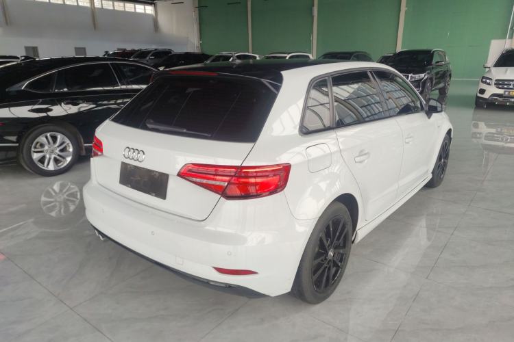 Used Audi A3 2020 Restyled Sportback 35 TFSI Entry-Level China VI Emission Standard Rear Right 45 Deg