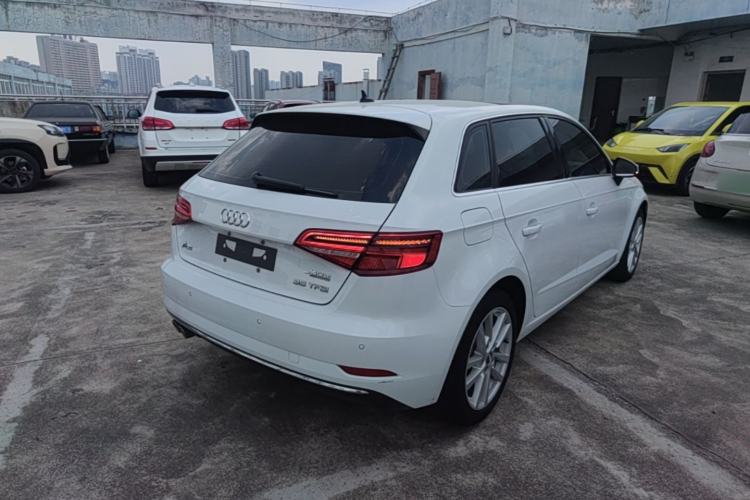 Used Audi A3 2020 Restyled Sportback 35 TFSI Entry-Level China VI Emission Standard Rear Right 45 Deg