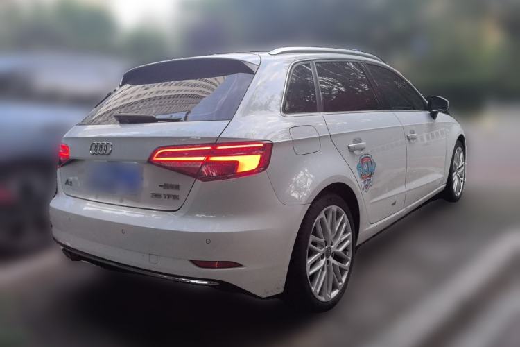 Used Audi A3 2020 Sportback 35 TFSI Style Edition China VI Emission Standard Rear Right 45 Deg