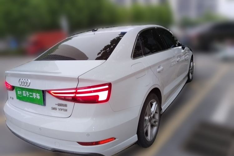 Used Audi A3 2020 Limousine 35 TFSI Fashion Edition China VI Emission Standard Rear Right 45 Deg