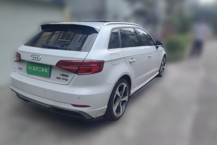 Used Audi A3 2020 Sportback 35 TFSI Sporty Model China VI Rear Right 45 Deg