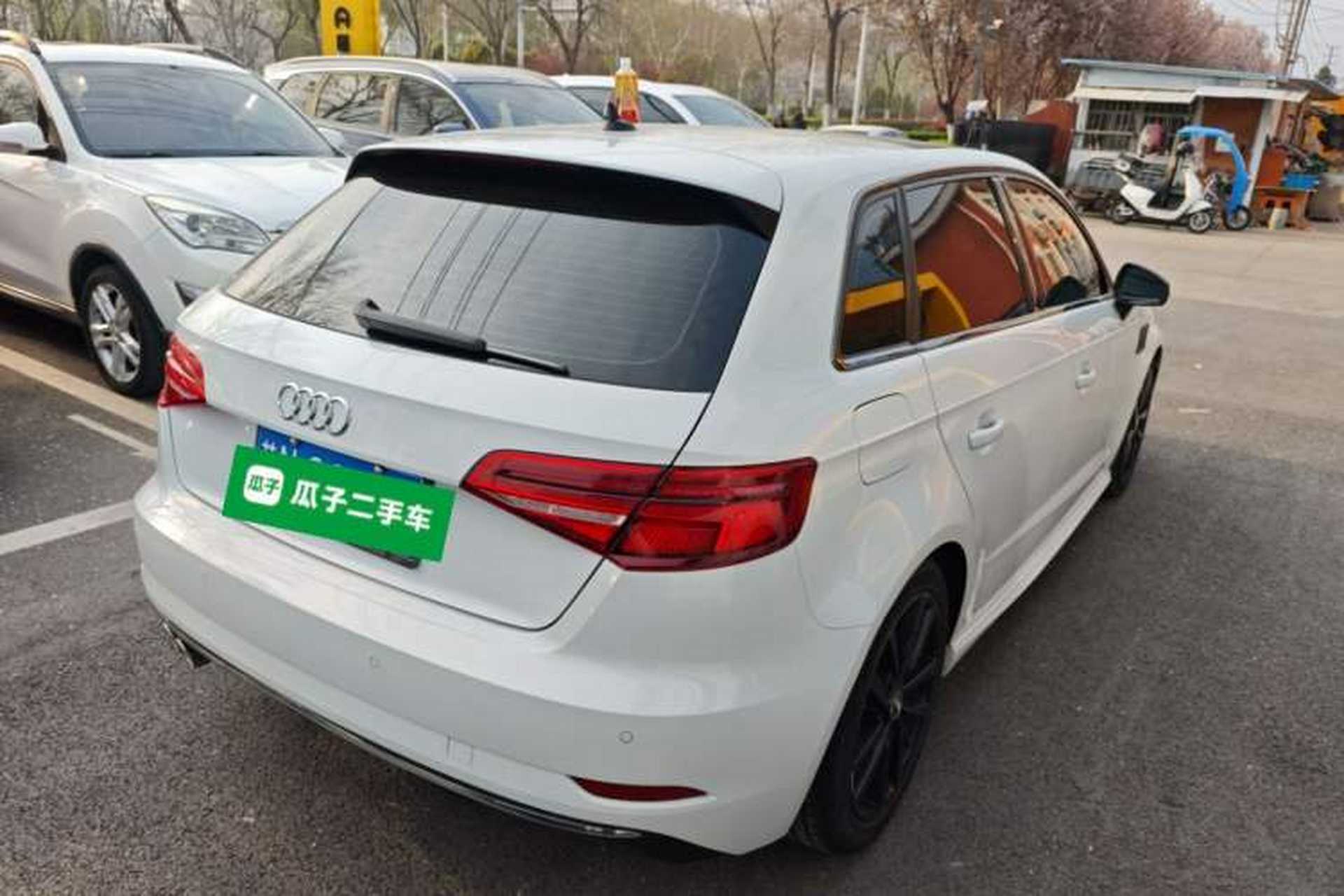 Used Audi A3 2020 Restyled Sportback 35 TFSI Entry-Level China VI Emission Standard Rear Right 45 Deg