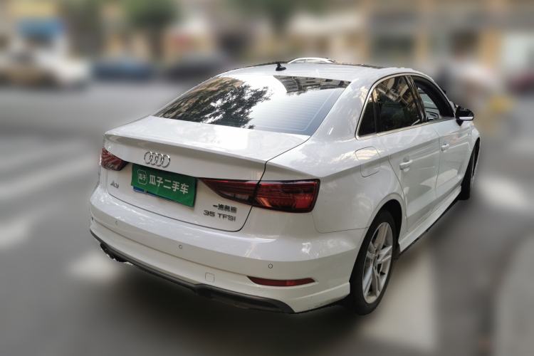 Used Audi A3 2020 Limousine 35 TFSI Fashion Edition China VI Emission Standard Rear Right 45 Deg