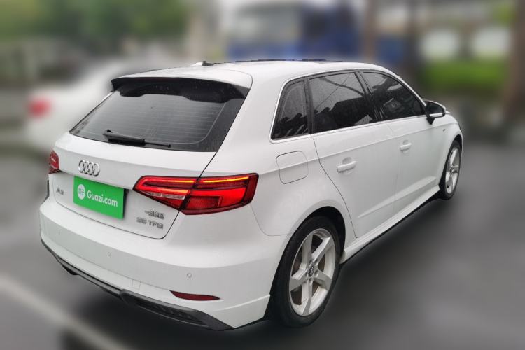 Used Audi A3 2020 Sportback 35 TFSI Fashion Edition China VI Emission Standard Rear Right 45 Deg