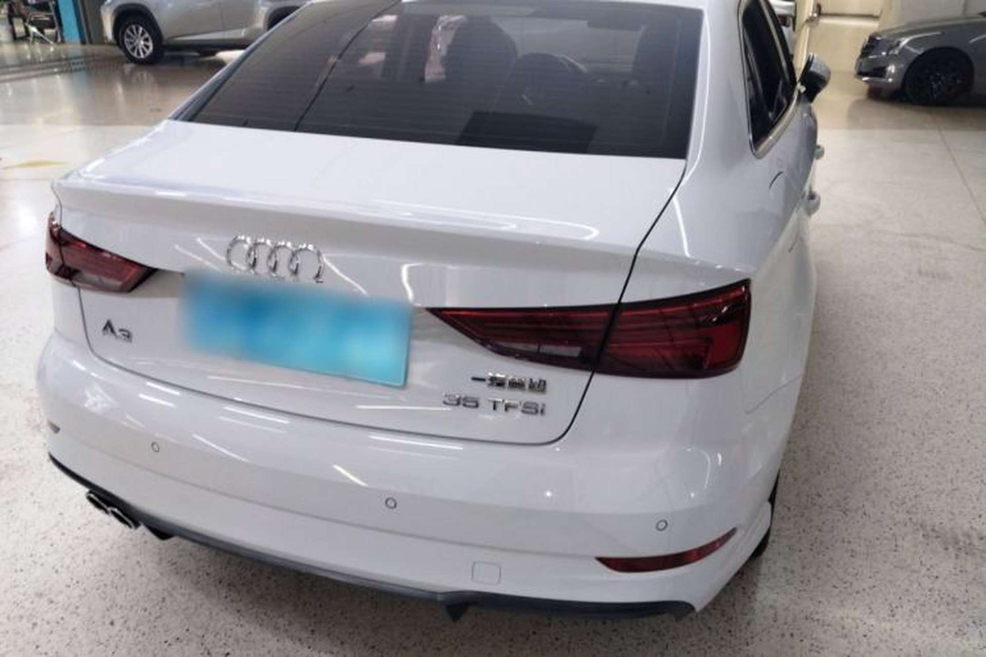 Used Audi A3 2020 Limousine 35 TFSI Fashion Edition China VI Emission Standard Rear Right 45 Deg
