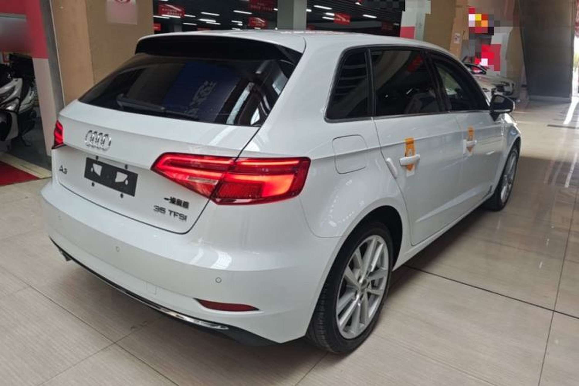 Used Audi A3 2020 Restyled Sportback 35 TFSI Entry-Level China VI Emission Standard Rear Right 45 Deg