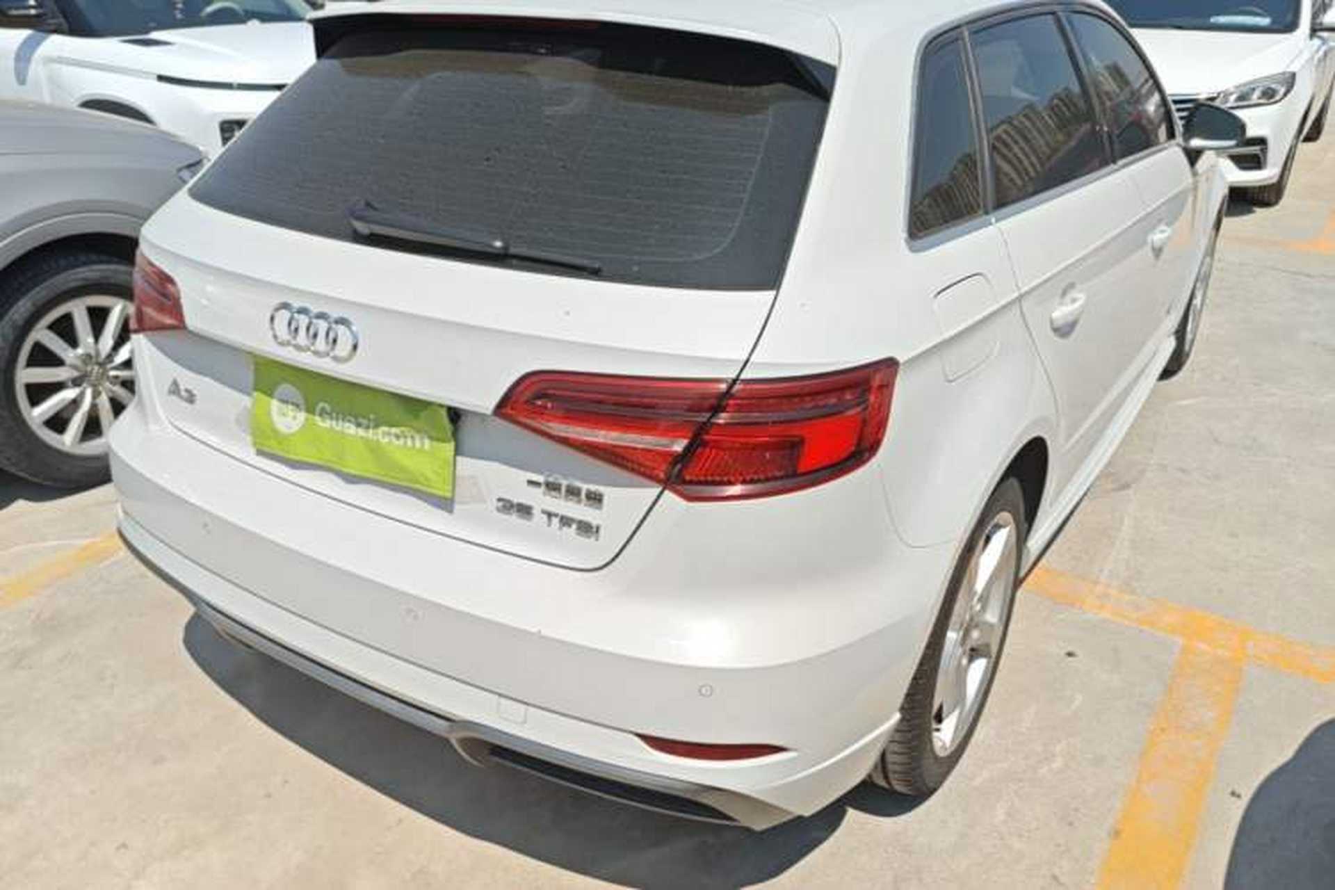 Used Audi A3 2020 Sportback 35 TFSI Fashion Edition China VI Emission Standard Rear Right 45 Deg