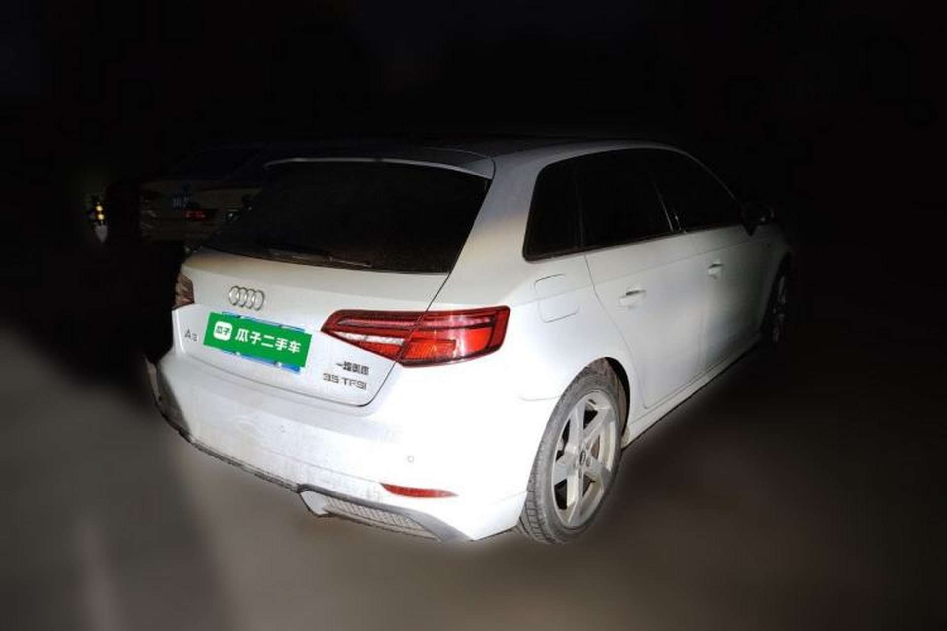 Used Audi A3 2020 Sportback 35 TFSI Fashion Edition China VI Emission Standard Rear Right 45 Deg