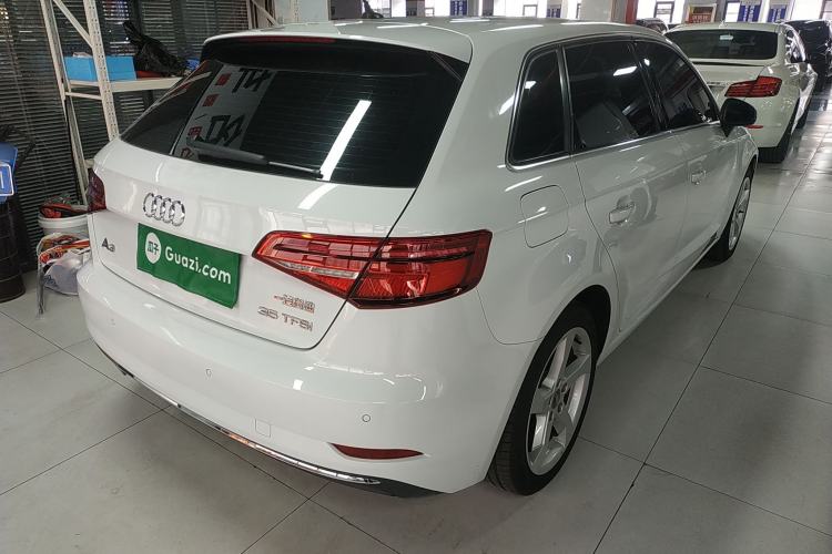 Used Audi A3 2020 Restyled Sportback 35 TFSI Entry-Level China VI Emission Standard Rear Right 45 Deg
