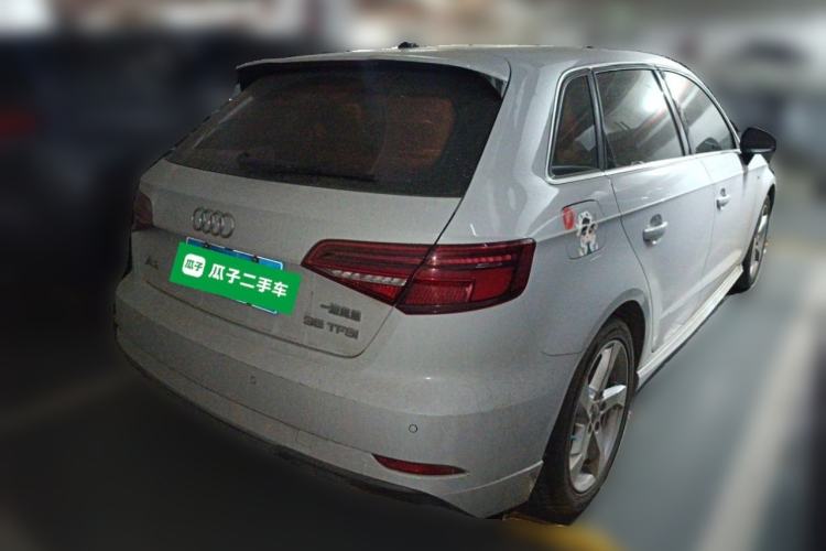 Used Audi A3 2020 Sportback 35 TFSI Fashion Edition China VI Emission Standard Rear Right 45 Deg