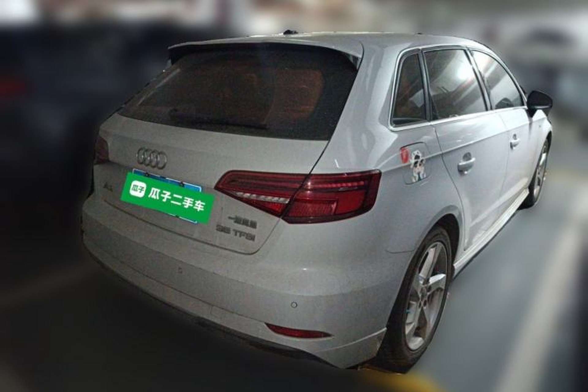 Used Audi A3 2020 Sportback 35 TFSI Fashion Edition China VI Emission Standard Rear Right 45 Deg