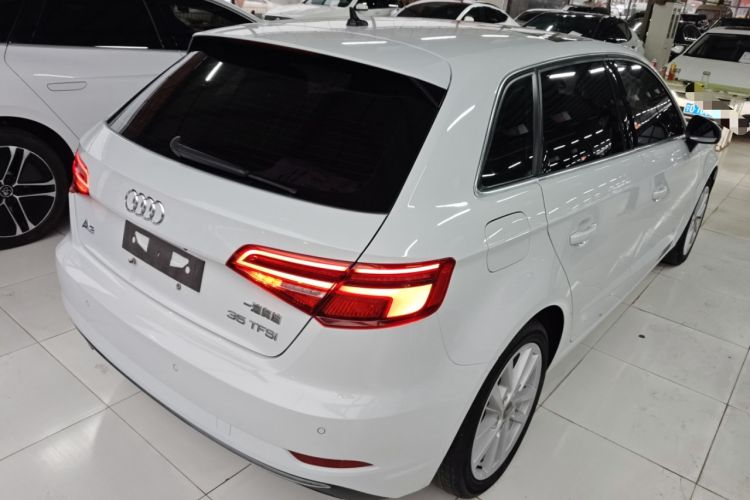 Used Audi A3 2020 Restyled Sportback 35 TFSI Entry-Level China VI Emission Standard Rear Right 45 Deg