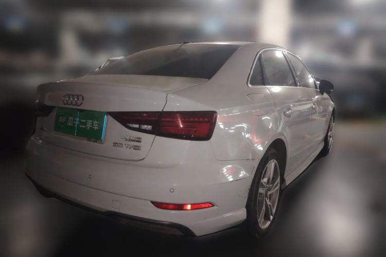 Used Audi A3 2020 Limousine 35 TFSI Fashion Edition China VI Emission Standard Rear Right 45 Deg
