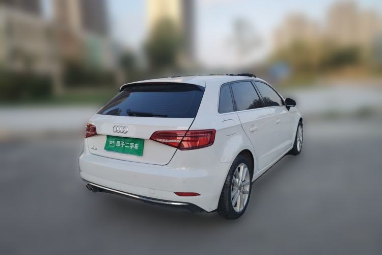 Used Audi A3 2020 Restyled Sportback 35 TFSI Entry-Level China VI Emission Standard Rear Right 45 Deg