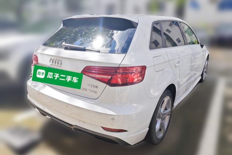 Used Audi A3 2020 Sportback 35 TFSI Fashion Edition China VI Emission Standard Rear Right 45 Deg
