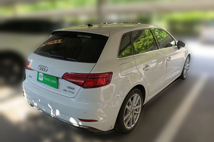 Used Audi A3 2020 Restyled Sportback 35 TFSI Entry-Level China VI Emission Standard Rear Right 45 Deg