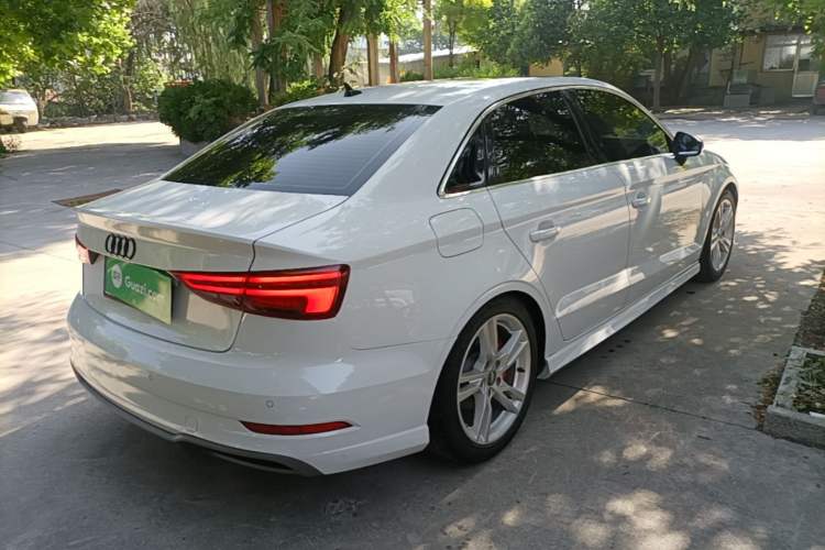 Used Audi A3 2020 Limousine 35 TFSI Fashion Edition China VI Emission Standard Rear Right 45 Deg