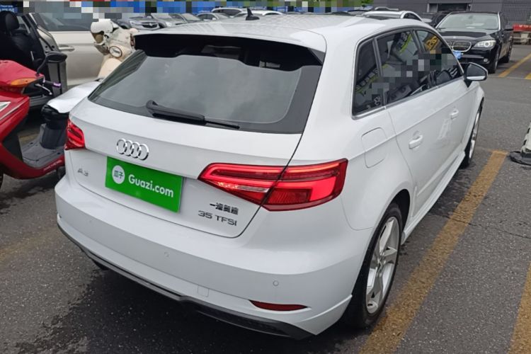 Used Audi A3 2020 Sportback 35 TFSI Fashion Edition China VI Emission Standard Rear Right 45 Deg