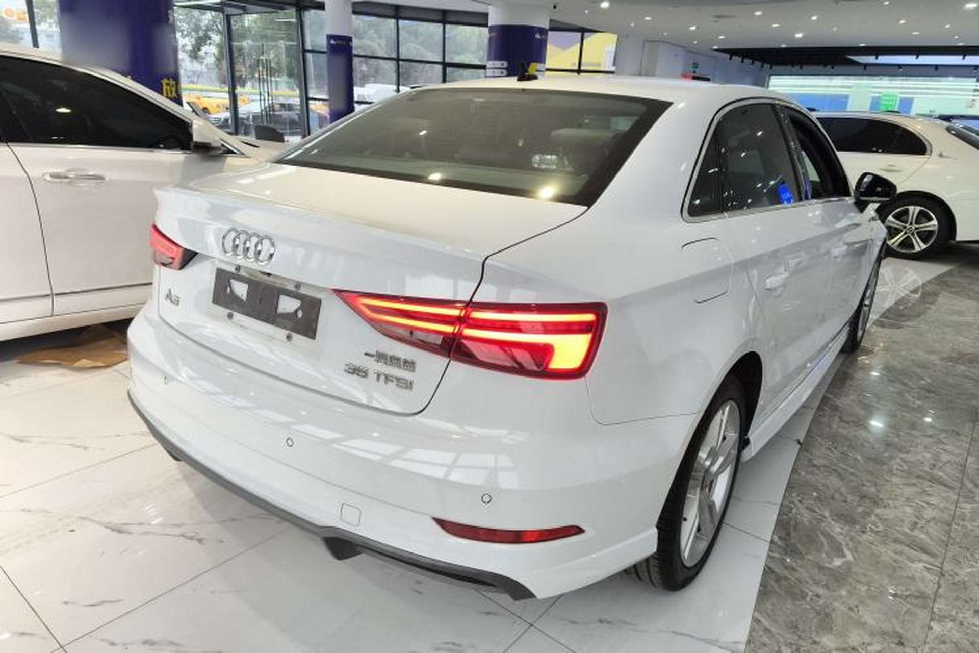 Used Audi A3 2020 Limousine 35 TFSI Fashion Edition China VI Emission Standard Rear Right 45 Deg