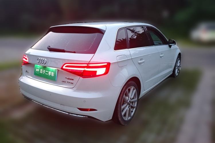Used Audi A3 2020 Restyled Sportback 35 TFSI Entry-Level China VI Emission Standard Rear Right 45 Deg