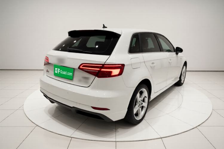 Used Audi A3 2020 Sportback 35 TFSI Fashion Edition China VI Emission Standard Rear Right 45 Deg
