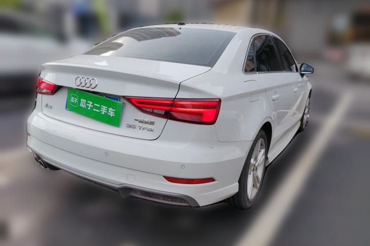 Used Audi A3 2020 Limousine 35 TFSI Fashion Edition China VI Emission Standard Rear Right 45 Deg