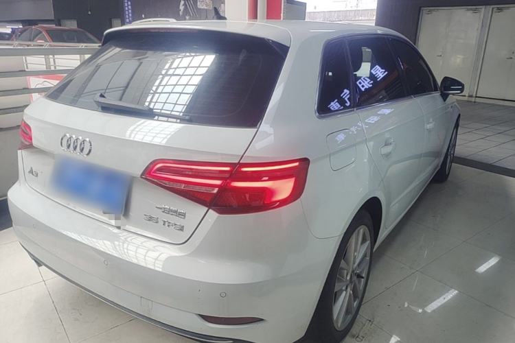 Used Audi A3 2020 Restyled Sportback 35 TFSI Entry-Level China VI Emission Standard Rear Right 45 Deg