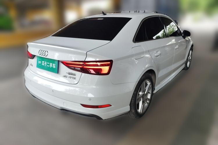 Used Audi A3 2020 Limousine 35 TFSI Fashion Edition China VI Emission Standard Rear Right 45 Deg