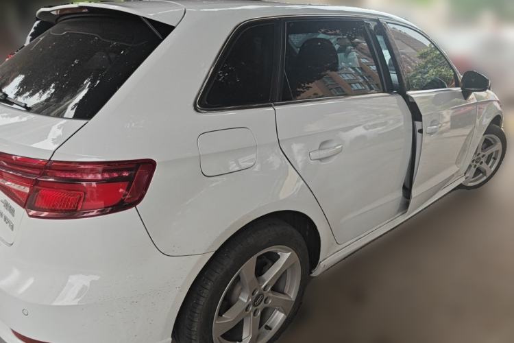 Used Audi A3 2020 Sportback 35 TFSI Fashion Edition China VI Emission Standard Rear Right 45 Deg