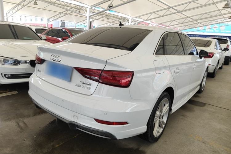 Used Audi A3 2020 Limousine 35 TFSI Fashion Edition China VI Emission Standard Rear Right 45 Deg