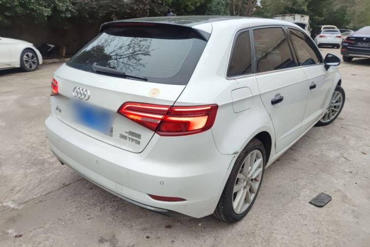 Used Audi A3 2020 Sportback 35 TFSI Ambition China VI Rear Right 45 Deg