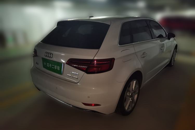 Used Audi A3 2020 Restyled Sportback 35 TFSI Entry-Level China VI Emission Standard Rear Right 45 Deg