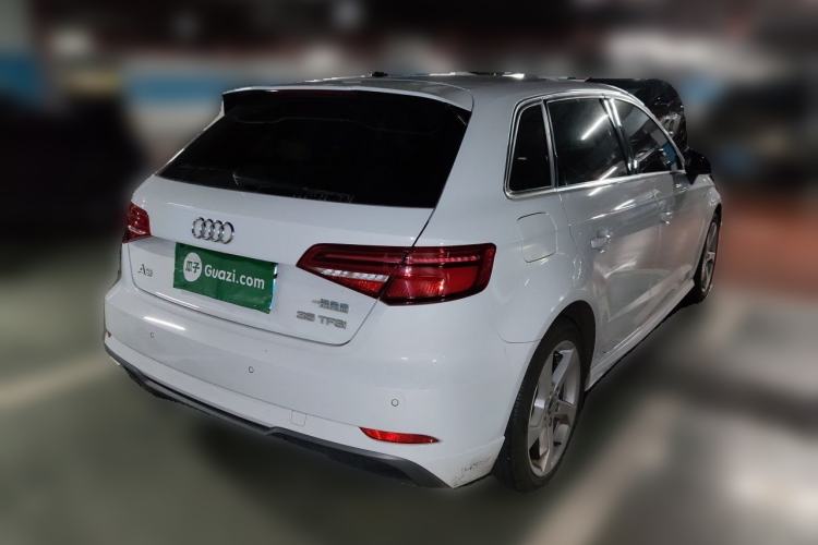 Used Audi A3 2020 Sportback 35 TFSI Fashion Edition China VI Emission Standard Rear Right 45 Deg